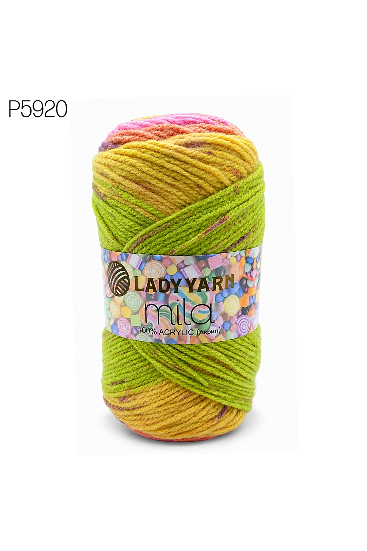 Lady Yarn Mila %100 Akrilik Batik El Örgü İpi P5920