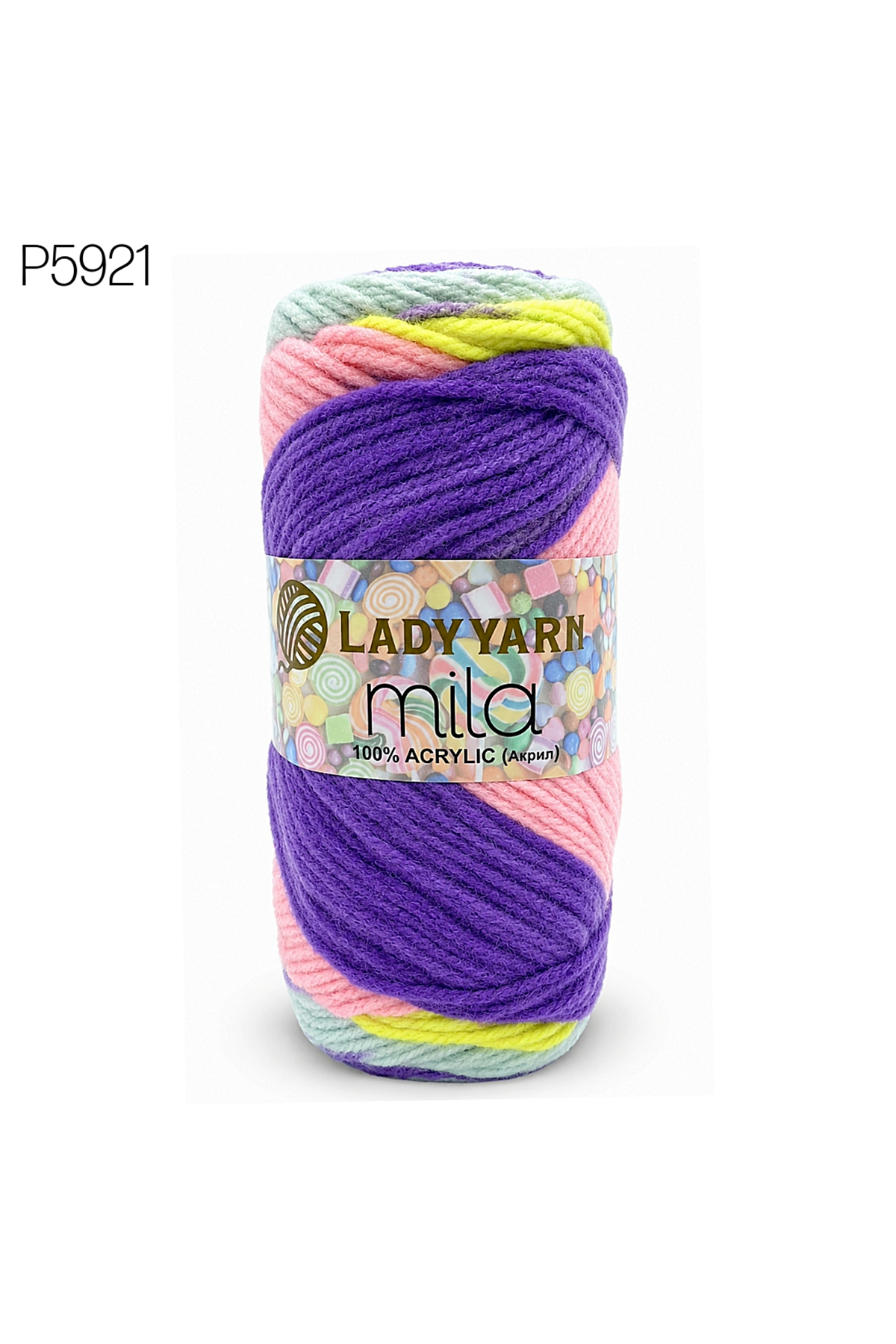 Lady Yarn Mila %100 Akrilik Batik El Örgü İpi P5921
