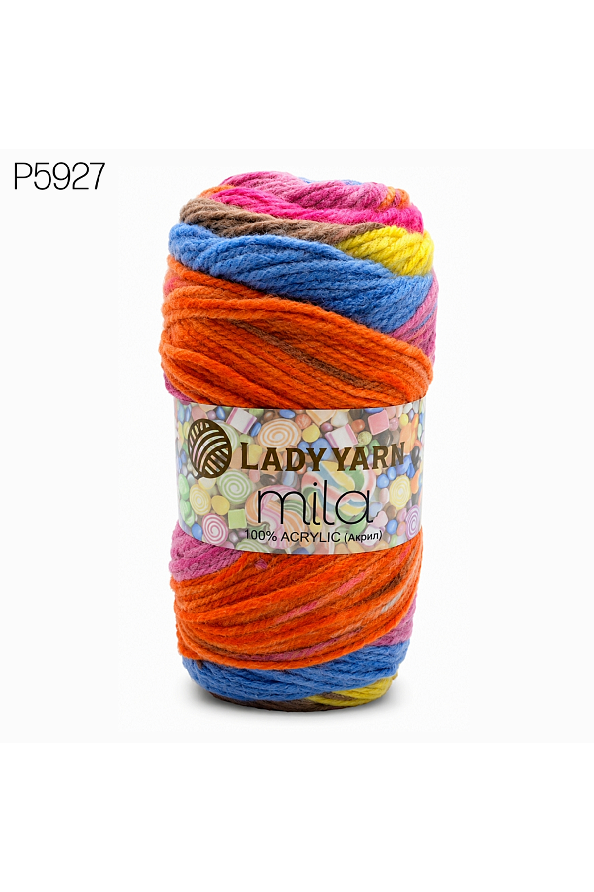 Lady Yarn Mila %100 Akrilik Batik El Örgü İpi P5927