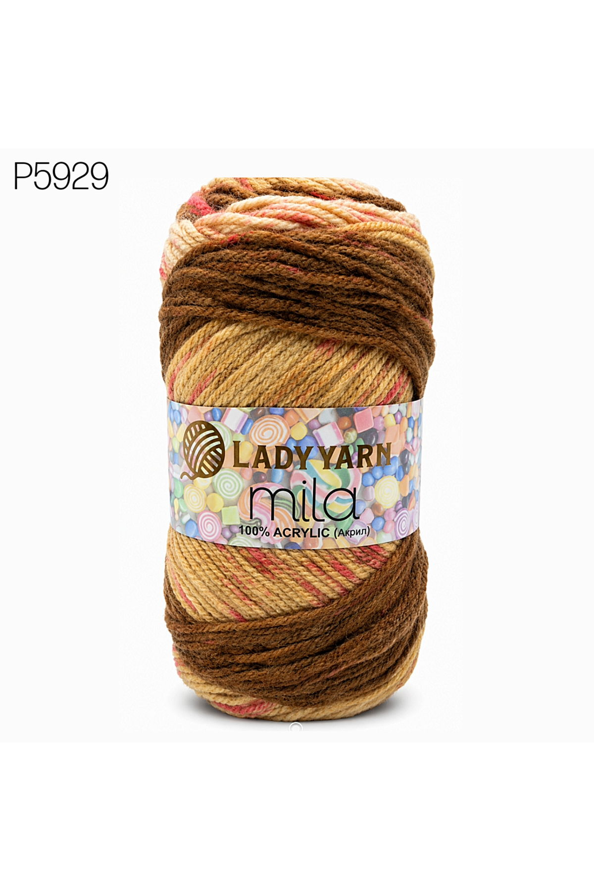 Lady Yarn Mila %100 Akrilik Batik El Örgü İpi P5929