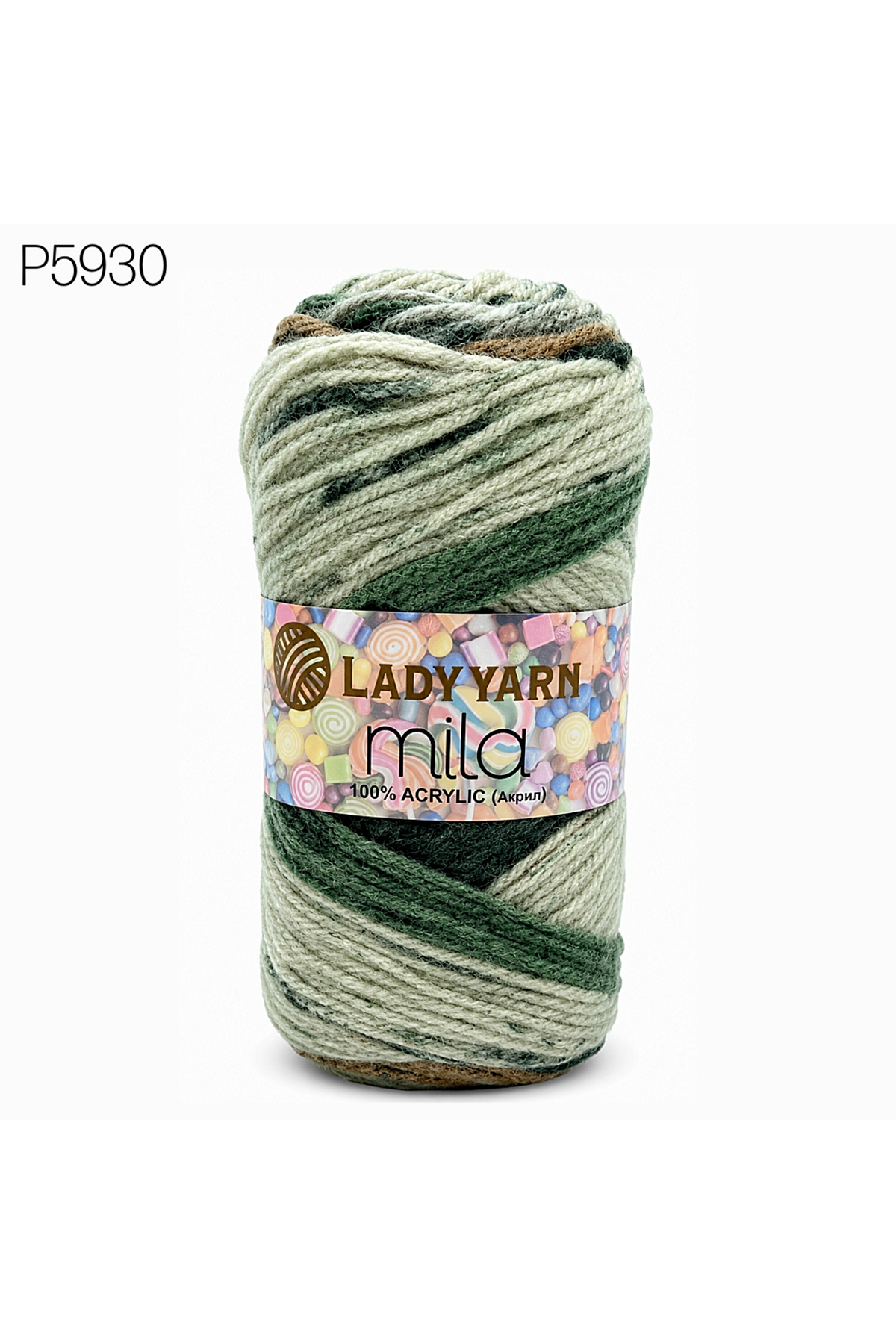 Lady Yarn Mila %100 Akrilik Batik El Örgü İpi P5930