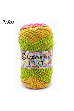 Lady Yarn Mila %100 Akrilik Batik El Örgü İpi P5920