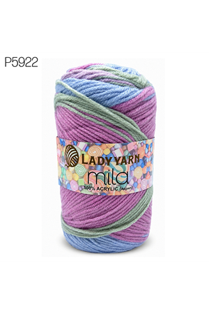 Lady Yarn Mila %100 Akrilik Batik El Örgü İpi P5922