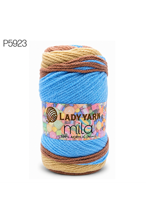 Lady Yarn Mila %100 Akrilik Batik El Örgü İpi P5923