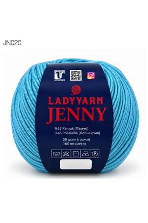 Lady Yarn Jenny %55 Pamuk Bebek ve Amigurumi İpi JN020