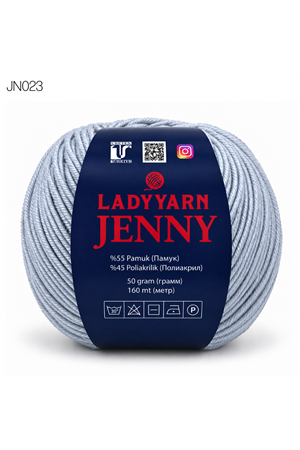 Lady Yarn Jenny %55 Pamuk Bebek ve Amigurumi İpi JN023