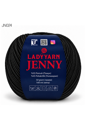 Lady Yarn Jenny %55 Pamuk Bebek ve Amigurumi İpi JN024