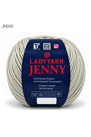 Lady Yarn Jenny %55 Pamuk Bebek ve Amigurumi İpi JN040