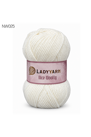 Lady Yarn Nice Woolly %25 Yünlü Hırka ve Bere İpi NW025
