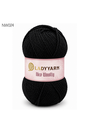 Lady Yarn Nice Woolly %25 Yünlü Hırka ve Bere İpi NW024