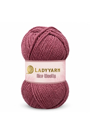 Lady Yarn Nice Woolly %25 Yünlü Hırka ve Bere İpi NW015