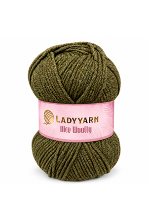 Lady Yarn Nice Woolly %25 Yünlü Hırka ve Bere İpi NW009