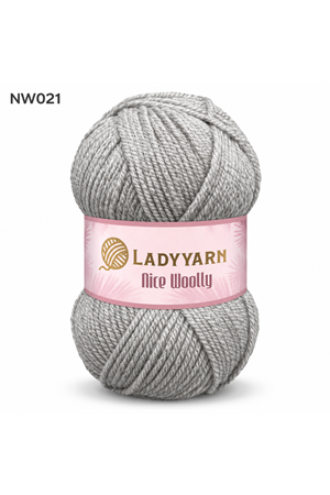Lady Yarn Nice Woolly %25 Yünlü Hırka ve Bere İpi NW021