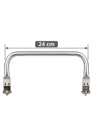 Gizli Burs Çanta Yapımı İçin Metal 24 cm 1 Adet
