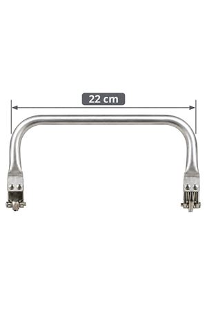 Gizli Burs Çanta Yapımı İçin Metal 22 cm 1 Adet