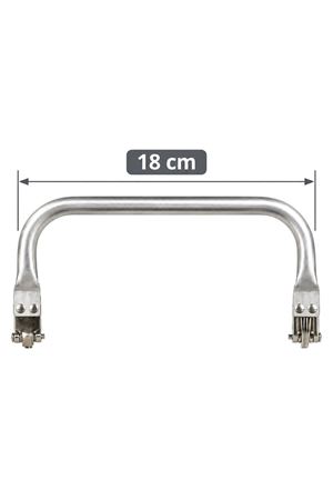 Gizli Burs Çanta Yapımı İçin Metal 18 cm 1 Adet