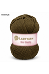 Lady Yarn Nice Woolly %25 Yünlü Hırka ve Bere İpi NW006